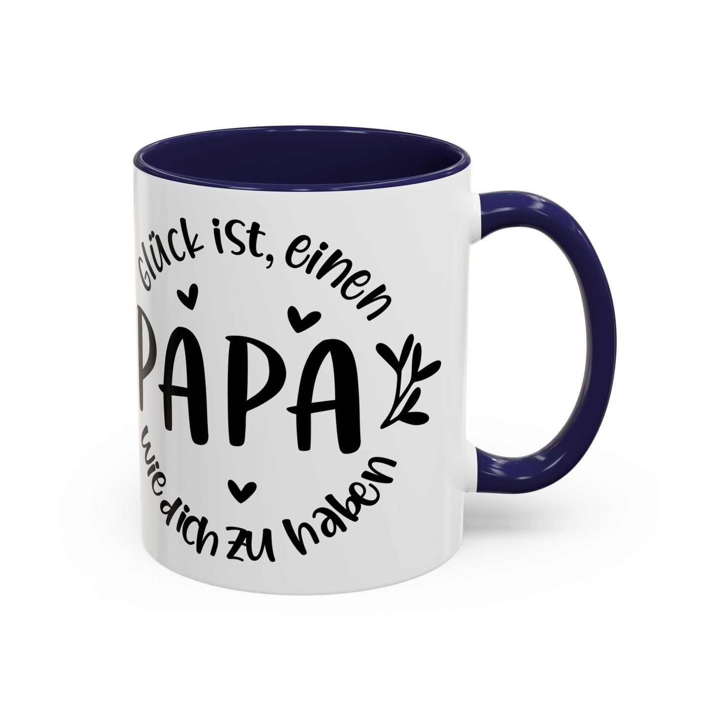 Father's Day Accent Coffee Mug - Perfect Gift for Dad, Funny Coffee Cup, Customizable Mug, Gifts for Papa, Unique Kitchenware