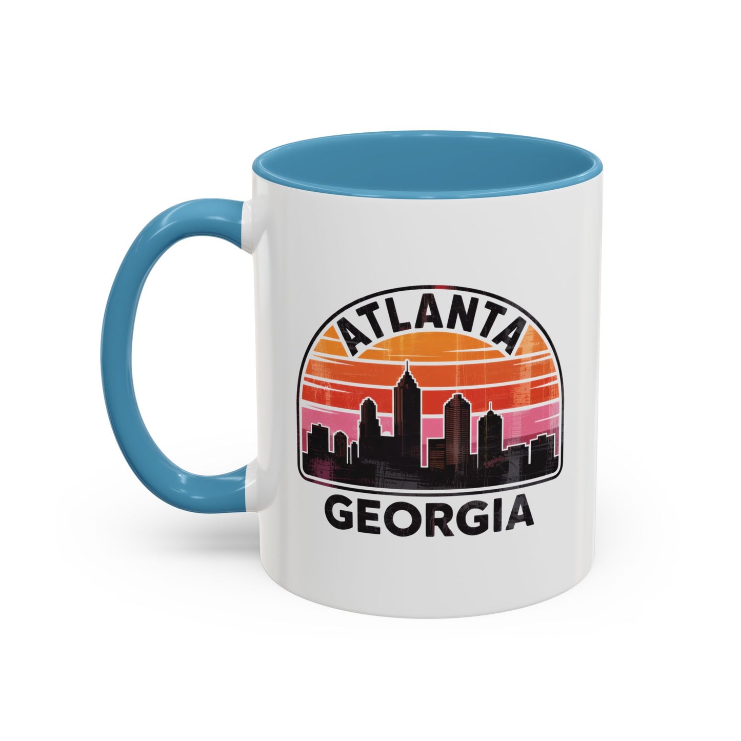 Vibrant Atlanta Coffee Mug - Perfect for Home or Office, Gift for Coffee Lovers, Souvenir for Travelers, Georgia Pride