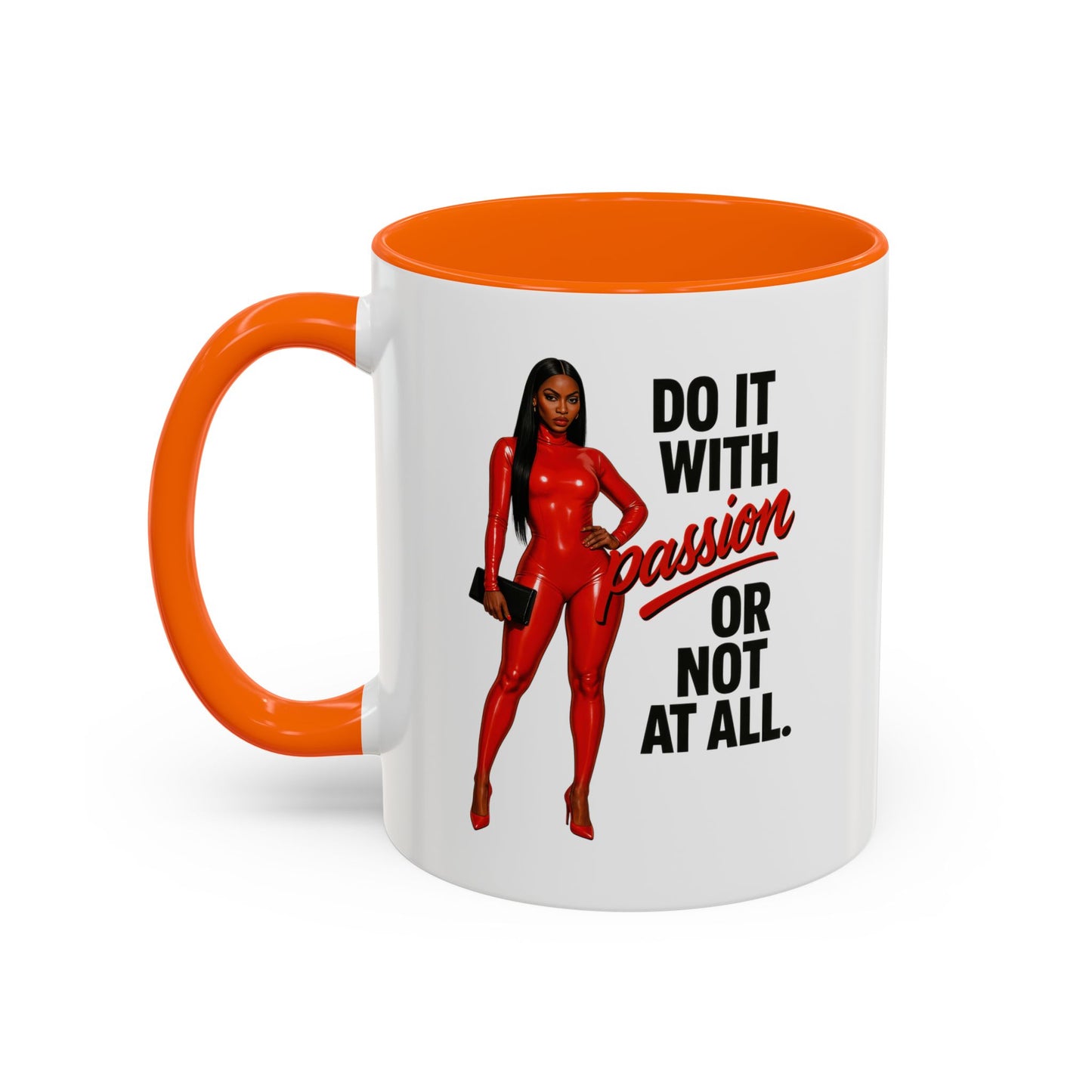 Vibrant Passionate Coffee Mug - Perfect for Tea Lovers, Gift for Friends, Motivational Drinkware, Unique Office Coffee Cup