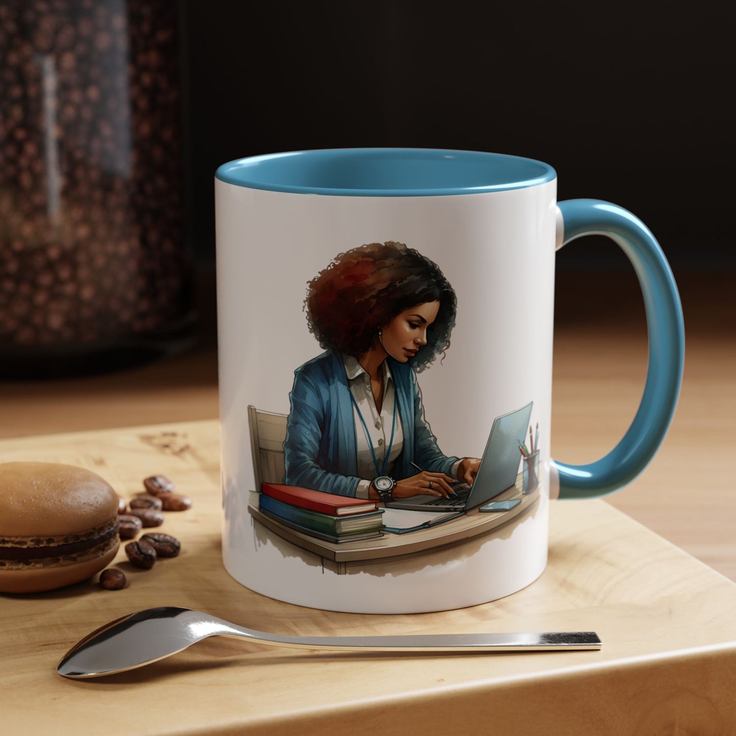 Inspirational Workspace Coffee Mug for Home Office, Motivational Mug for Students, Cozy Gift for Professionals, Unique Desk Accessory