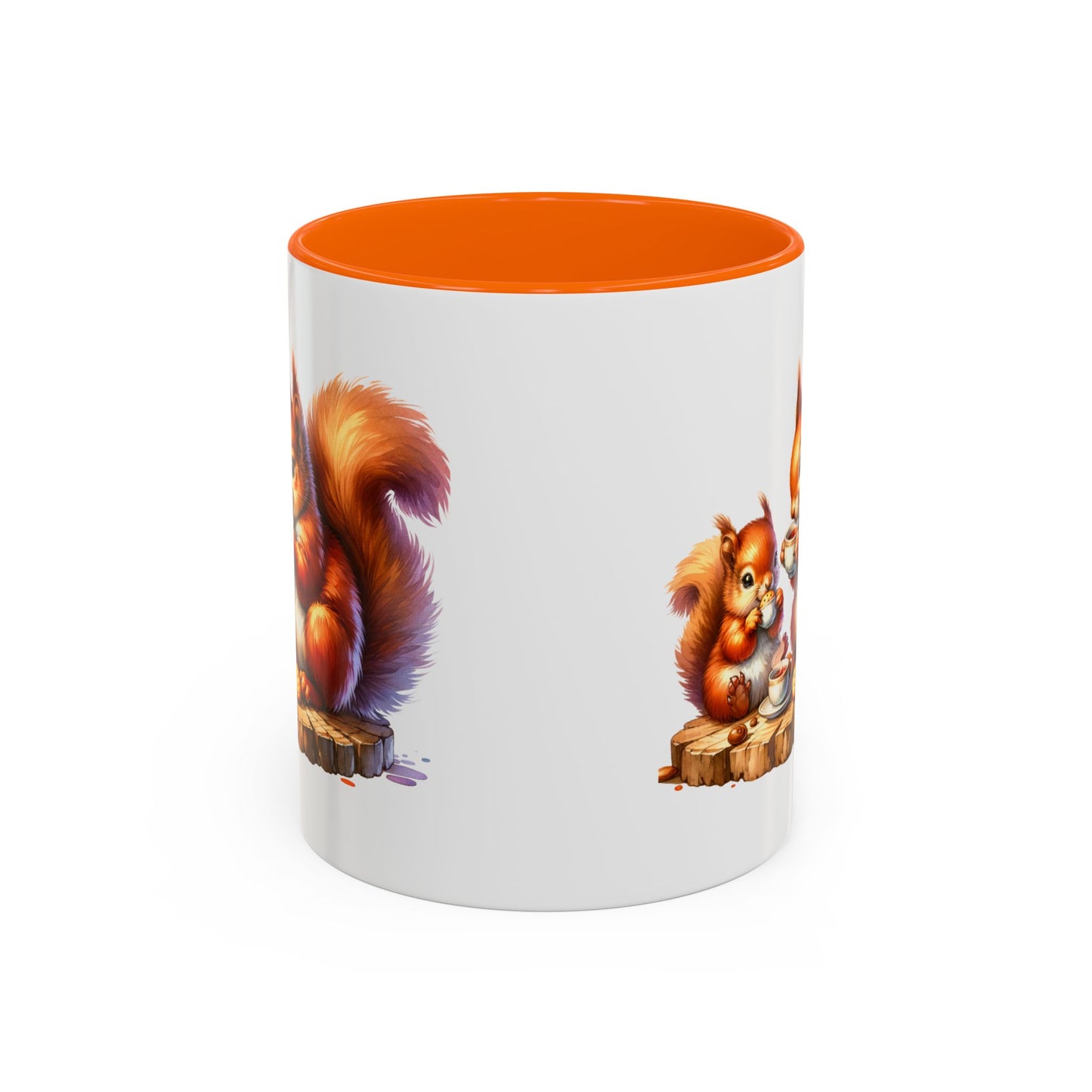 Whimsical Squirrel Coffee Mug - Perfect Gift for Animal Lovers, Cute Kitchen Decor, Hot Beverage Lover's Cup, Cozy Vibe Mugs