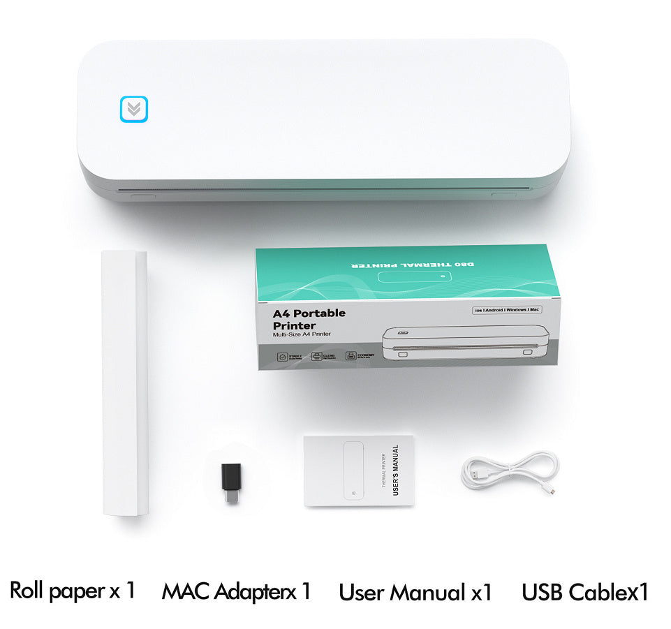 A4 HD Wide-width Printer Household