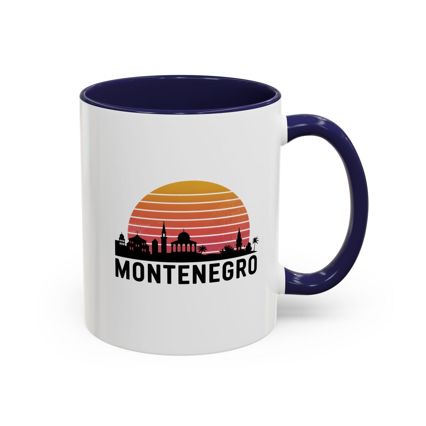 Montenegro Sunset Coffee Mug, Unique Black Accent Mug, Gift for Coffee Lovers, Travel Mug, Home Decor, Souvenir