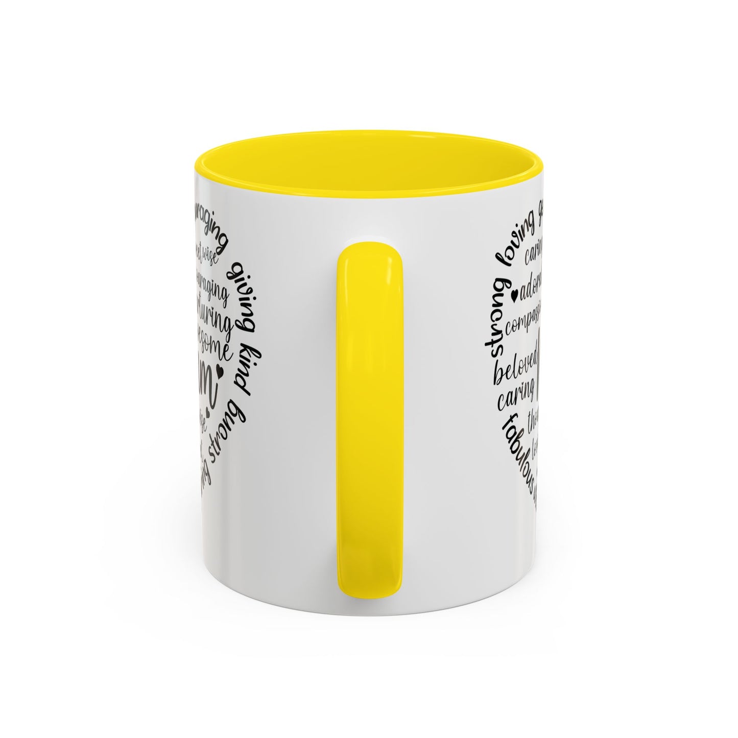 Inspirational Mum Coffee Mug - Perfect Gift for Mother’s Day, Birthdays, or Just Because, Unique Black Accent Mug