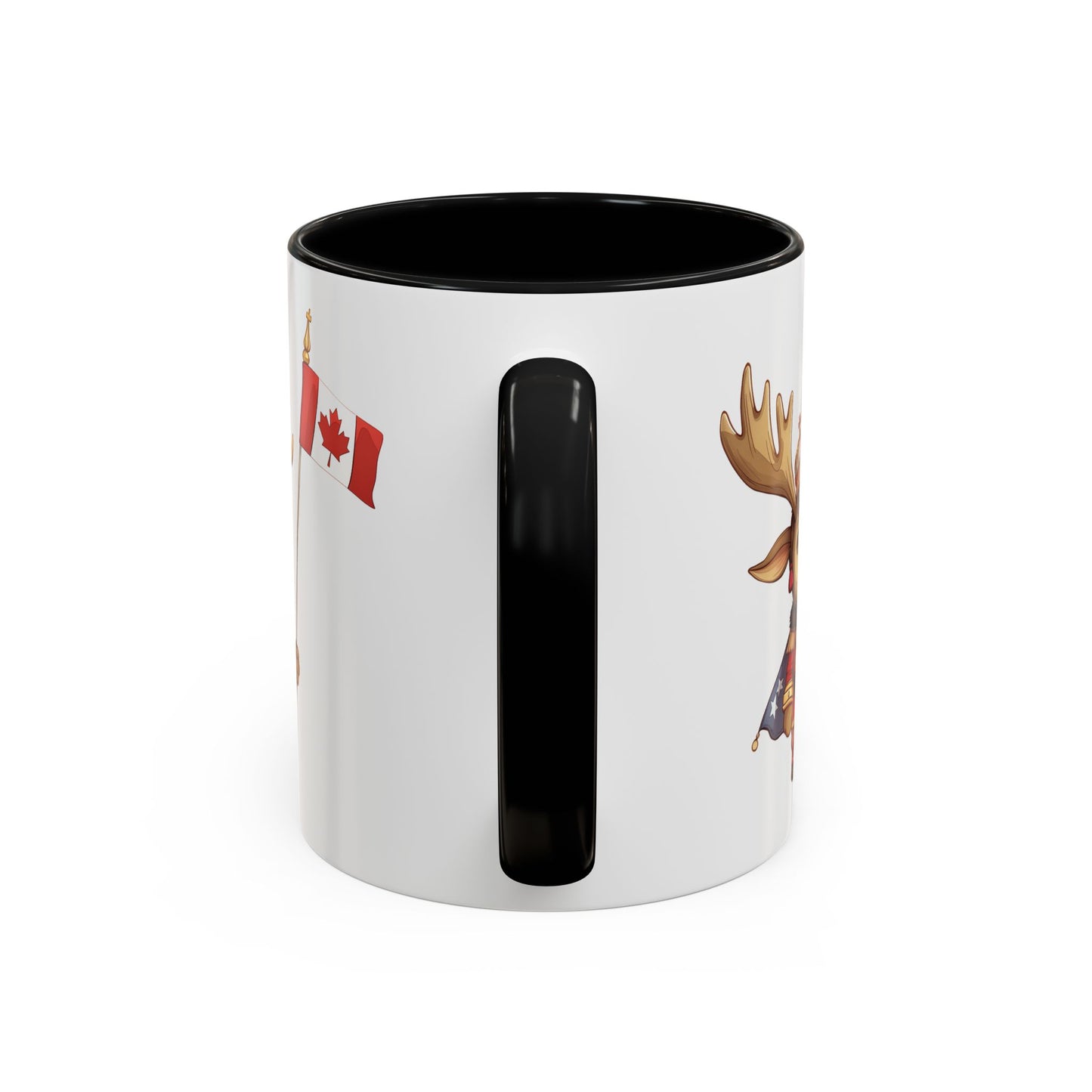 Canada Moose Accent Coffee Mug, Funny Moose Mug, Canadian Gift, Cute Animal Mug, Canada Day Mug, Holiday Coffee Cup