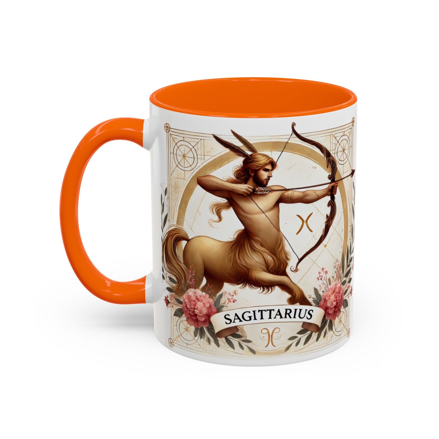 Sagittarius Accent Coffee Mug – 11oz & 15oz – Zodiac Inspired Gift for Astrology Lovers