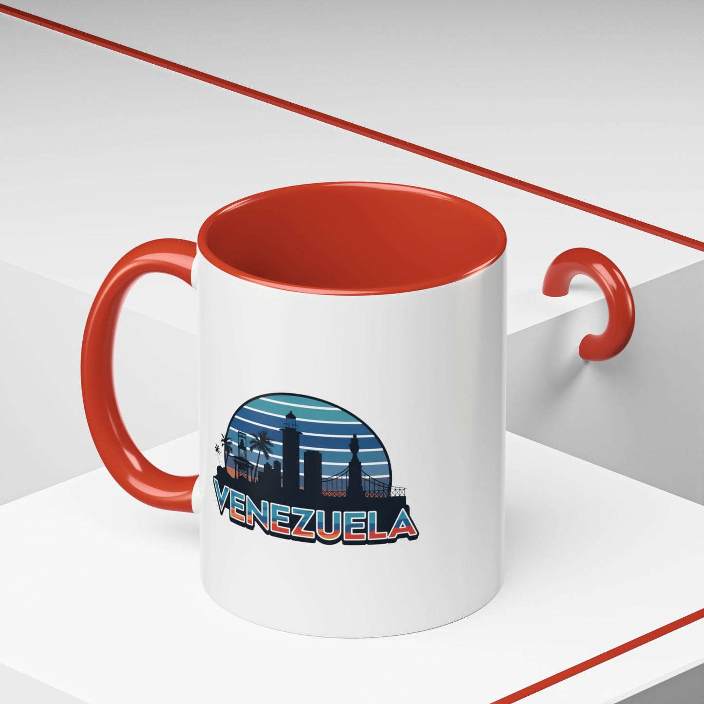 Venezuelan Accent Coffee Mug, Travel Souvenir, Unique Gift, Tropical Vibes, Coffee Lovers, Home Decor