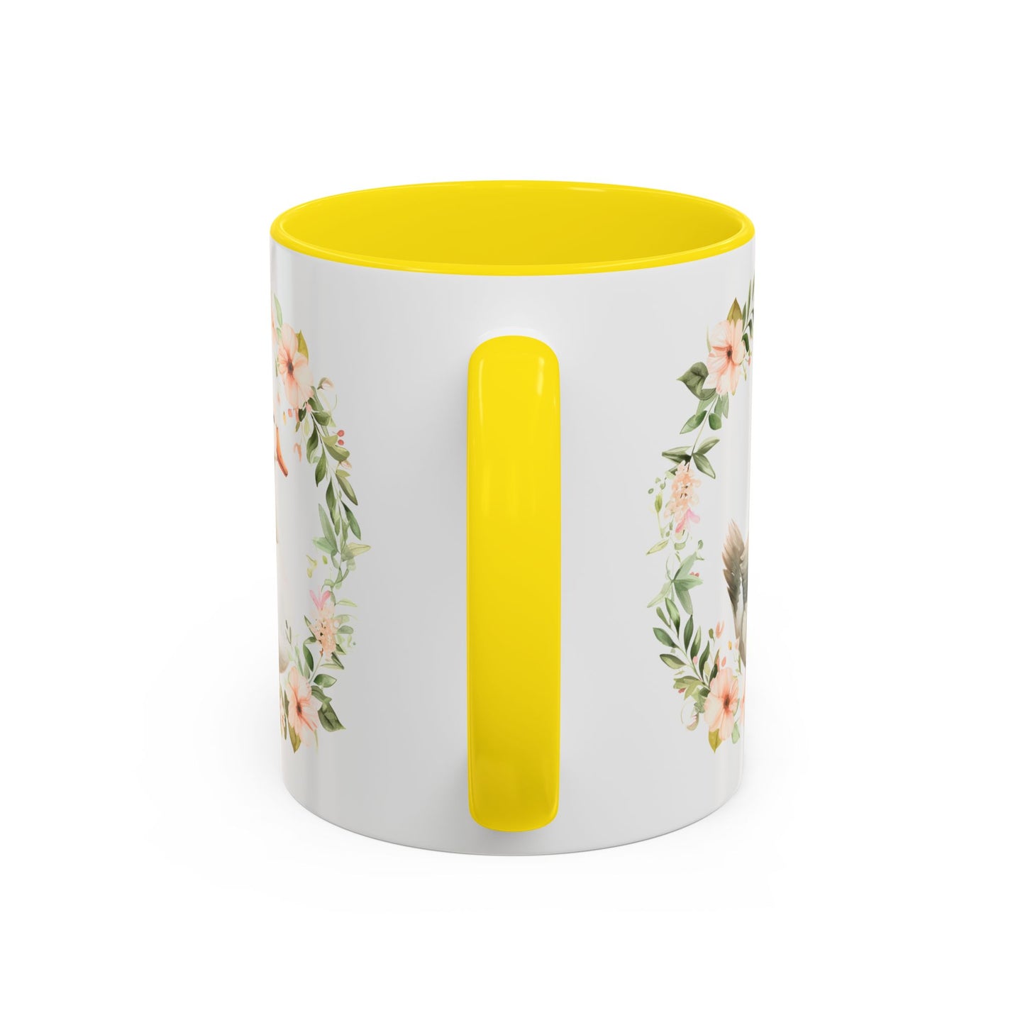 Floral Goose Accent Coffee Mug | Nature Lover Gift, Home Decor, Coffee Lover, Office Mug, Mother's Day Gift