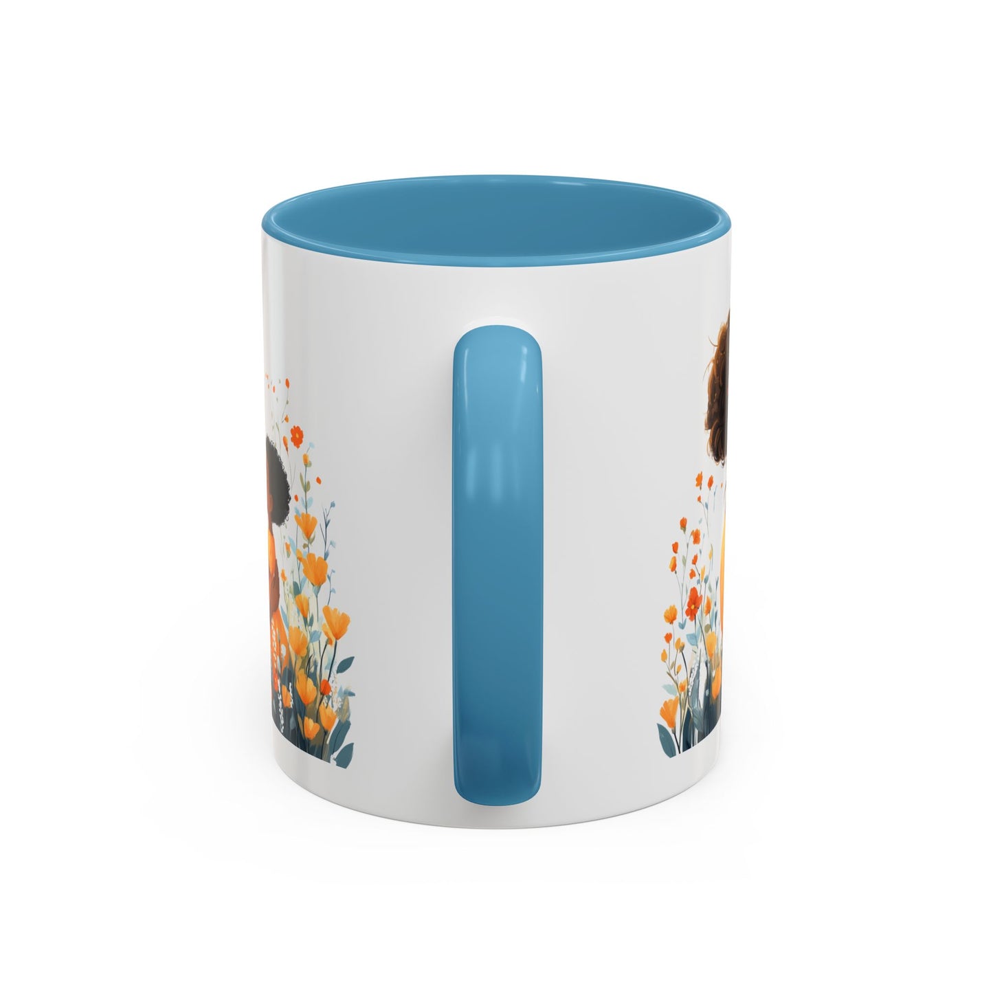 Blooming Love Mug: Floral Mom & Child Design, Perfect for Mothers Day, Family Gifts, Cozy Mornings, Tea Lovers, Coffee Time