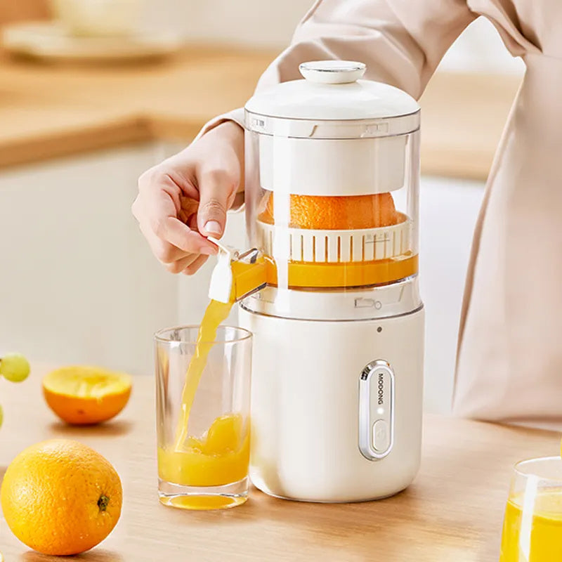 Multifonctionnel Sans Fil Centrifugeuse électrique En Acier Orange Citron Mixeur USB Portable Mini Fruit Squeezer Pression Censure Cuisine