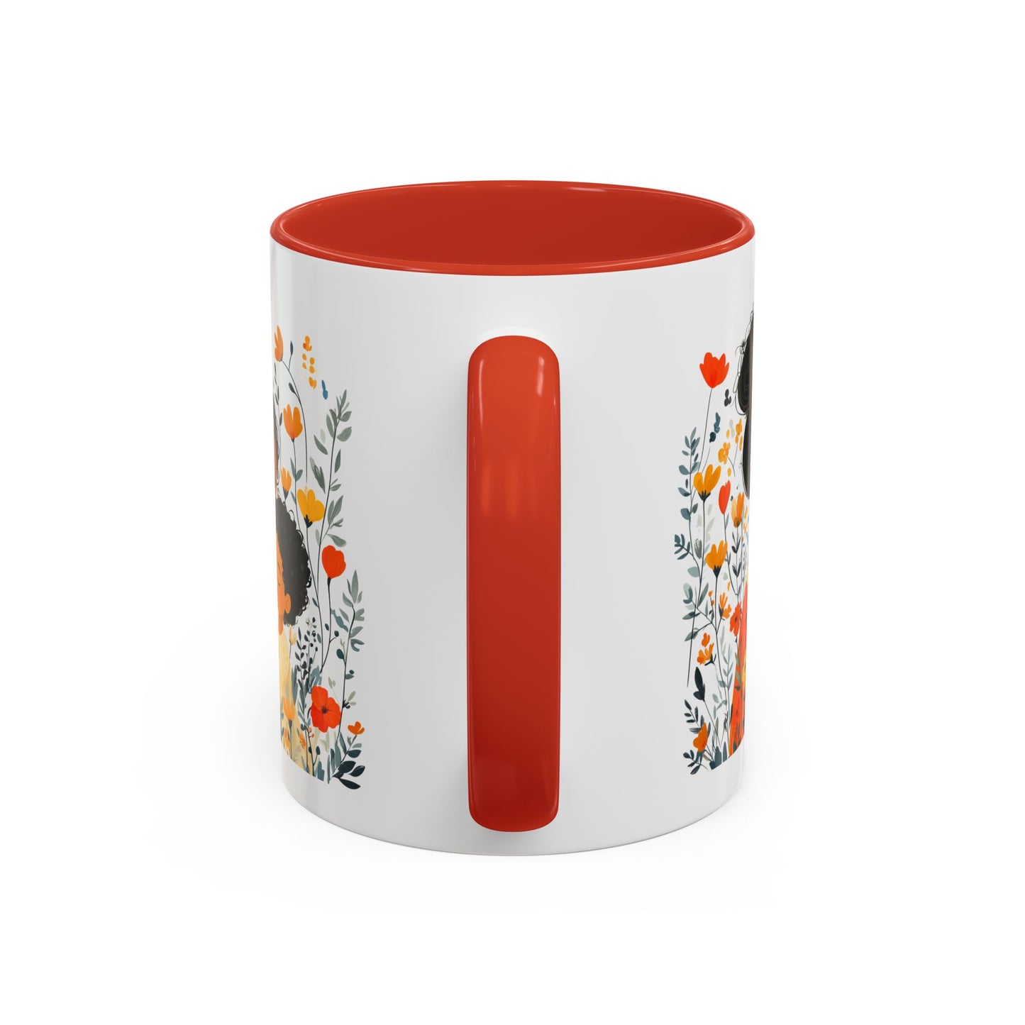 Floral Mama & Child Coffee Mug - Perfect for Mother's Day, Gift for Mom, Family Time, Cute Drinkware, Wellness, Friendship