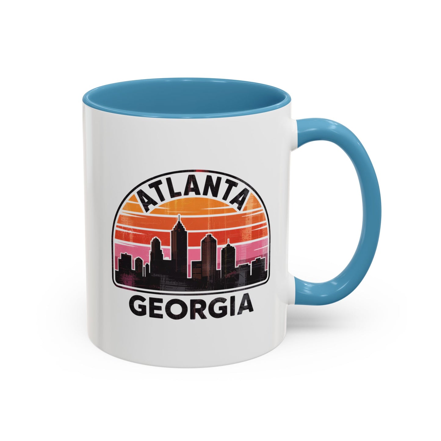 Vibrant Atlanta Coffee Mug - Perfect for Home or Office, Gift for Coffee Lovers, Souvenir for Travelers, Georgia Pride