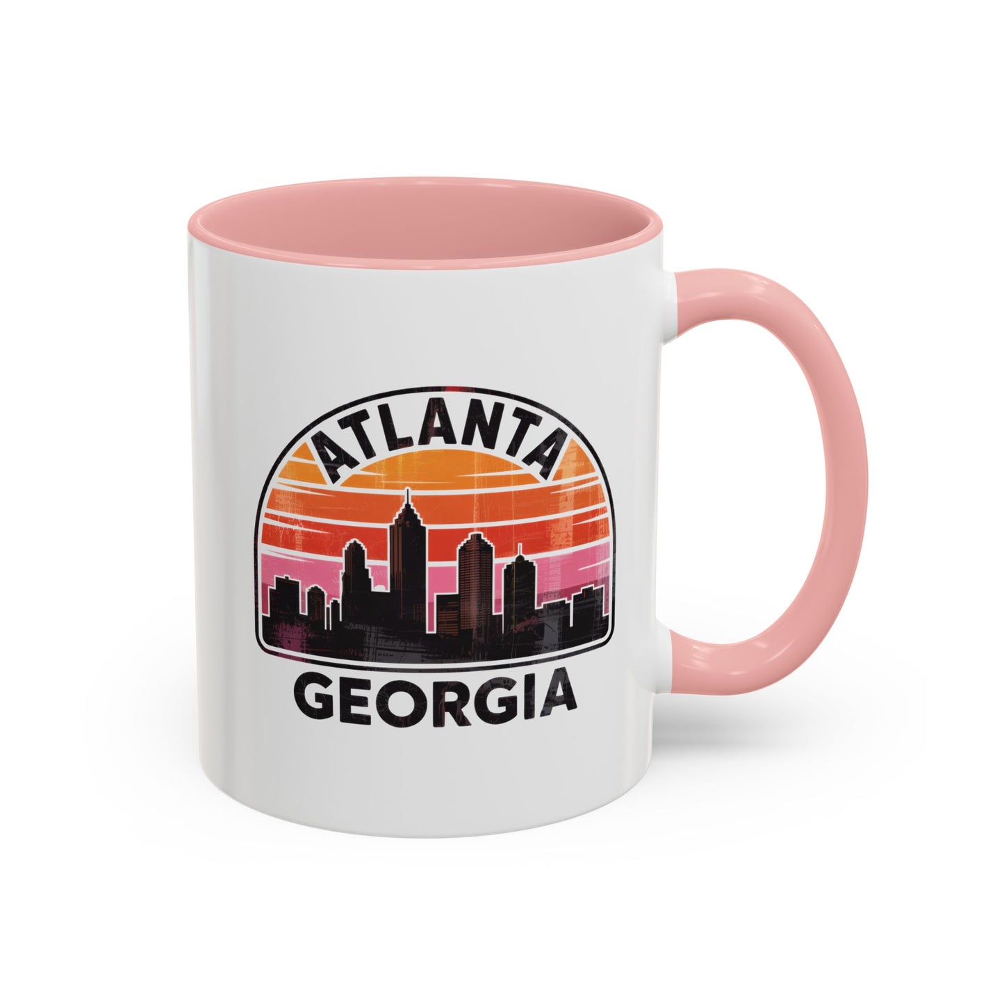 Vibrant Atlanta Coffee Mug - Perfect for Home or Office, Gift for Coffee Lovers, Souvenir for Travelers, Georgia Pride