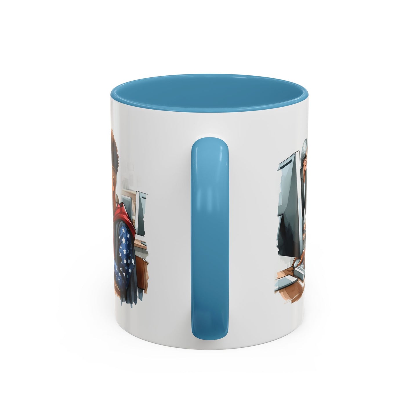 Creative Office Accent Coffee Mug - Perfect for Work, Study, Home Office, Gifts, Teacher Appreciation, Graduation