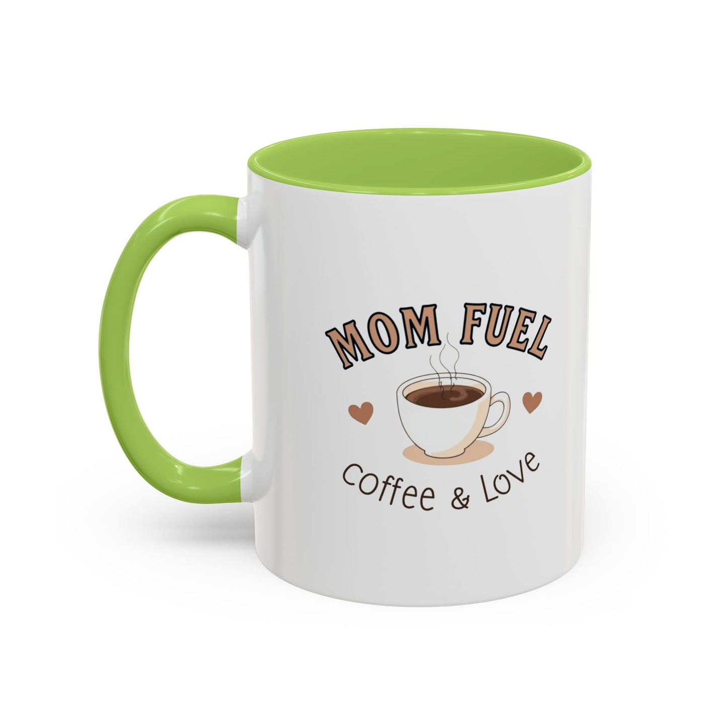 Mom Fuel Coffee Mug - Perfect Gift for Coffee Lovers, Mothers' Day, Birthday, Home Office, Ceramic Mug