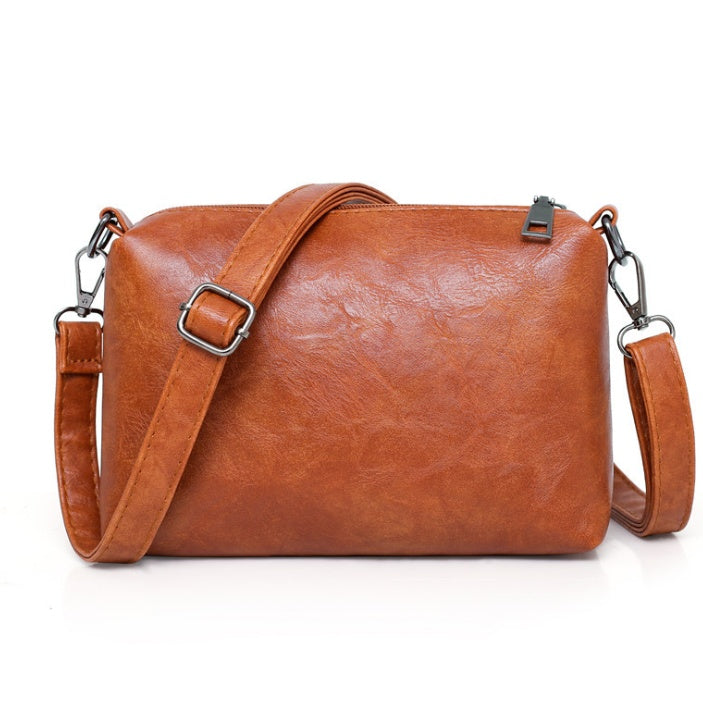 Multi-piece set New wave fashion handbag bag retro simple child bag shoulder bag Messenger bag Store Hive UNIjuntos