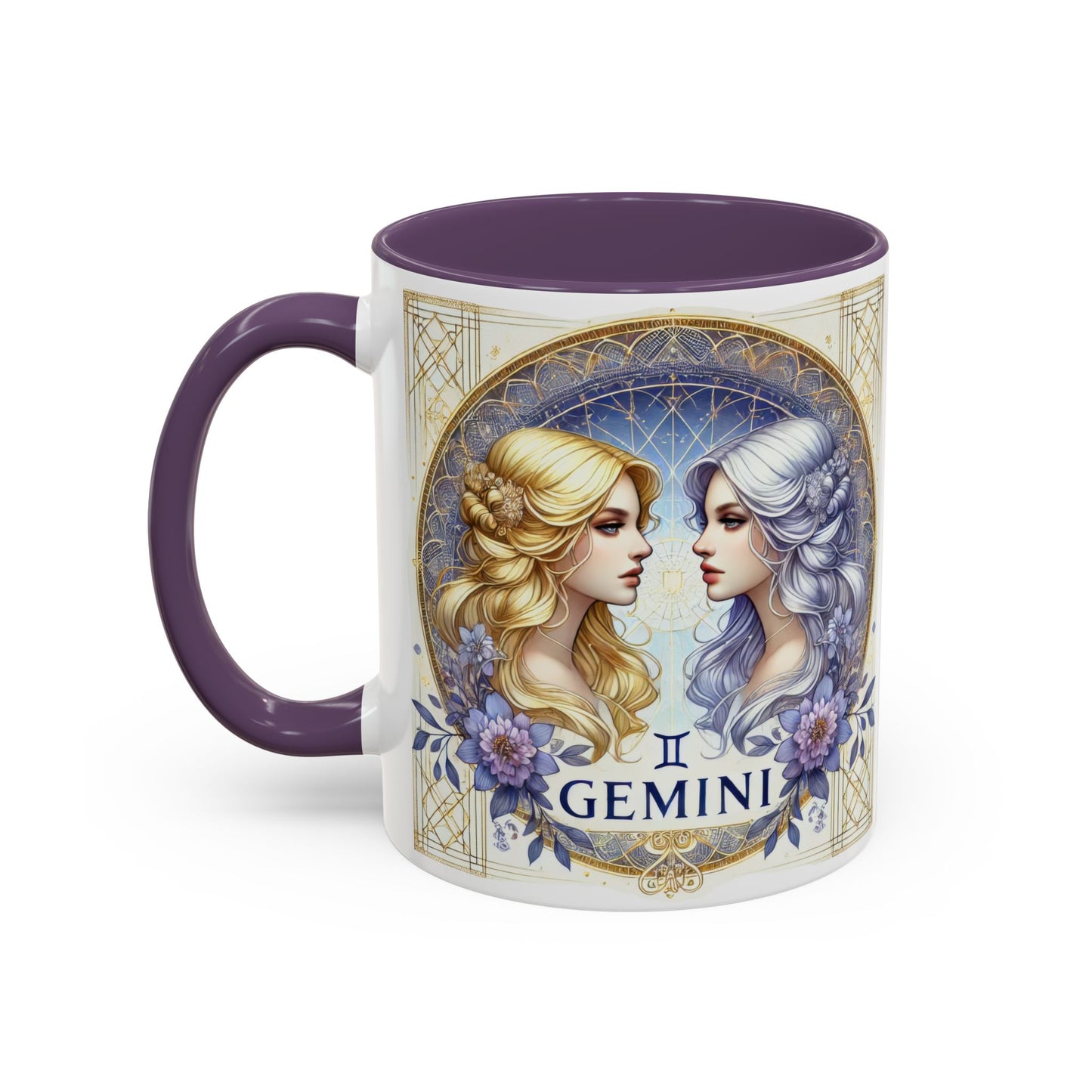 Gemini Astrology Coffee Mug, Horoscope Gift, Zodiac Drinkware, Astrology Lover Present, Personalized Gemini Mug