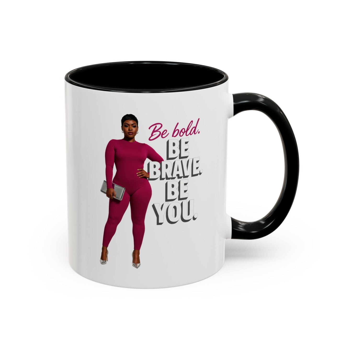 Bold Inspiration Coffee Mug - Empowerment Gift, Motivational Mug, Self-Love Decor, Office Essentials, Unique Gift Idea