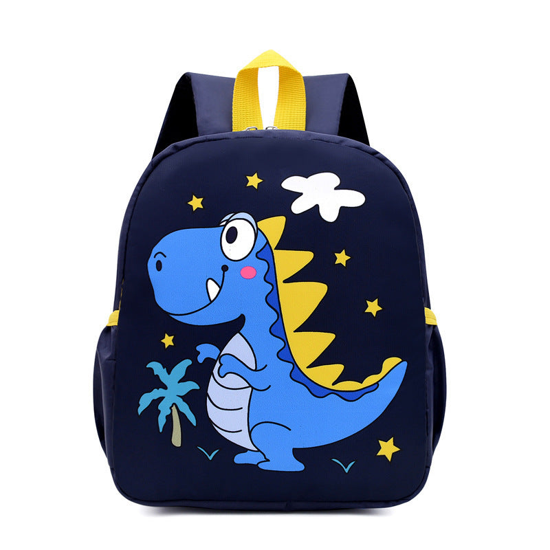 Kindergarten Men's And Women's Burden Reduction Decompression Anti-lost Fashion All-match School Bag Cartoon Student Schoolbag Wholesale Store Hive UNIjuntos