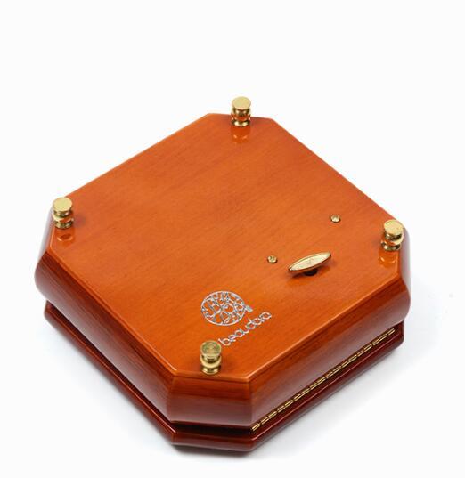 Art Nouveau Music Wooden Jewelry Box Gift