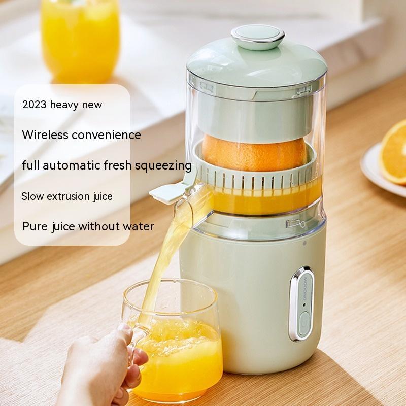 Multifonctionnel Sans Fil Centrifugeuse électrique En Acier Orange Citron Mixeur USB Portable Mini Fruit Squeezer Pression Censure Cuisine