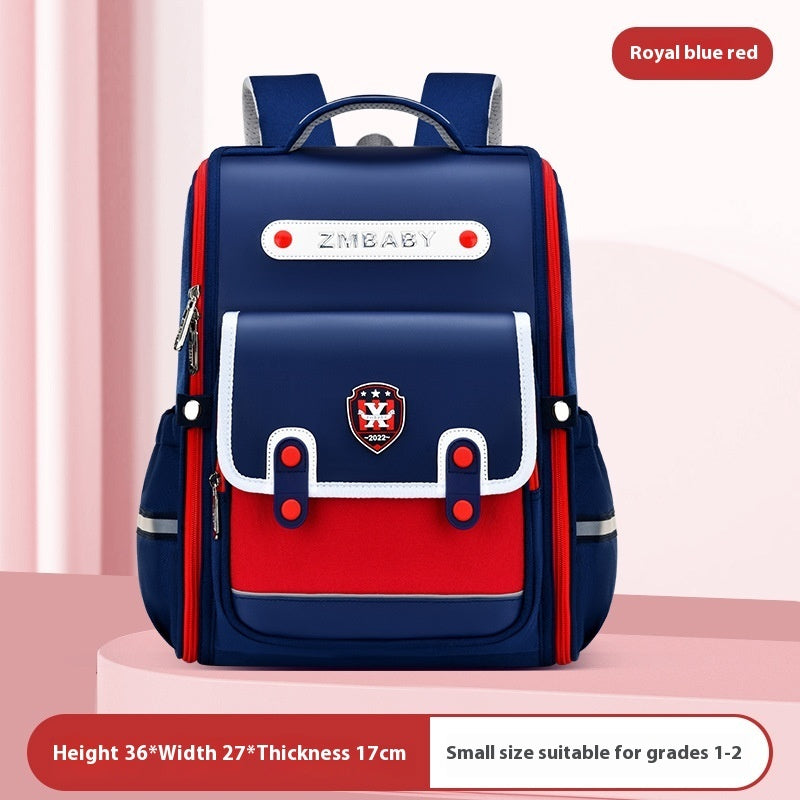 New Sesame Baby Primary School Schoolbag Grade 1-3-6 British Style Boys' Schoolbag Lightweight Girls Backpack Store Hive UNIjuntos