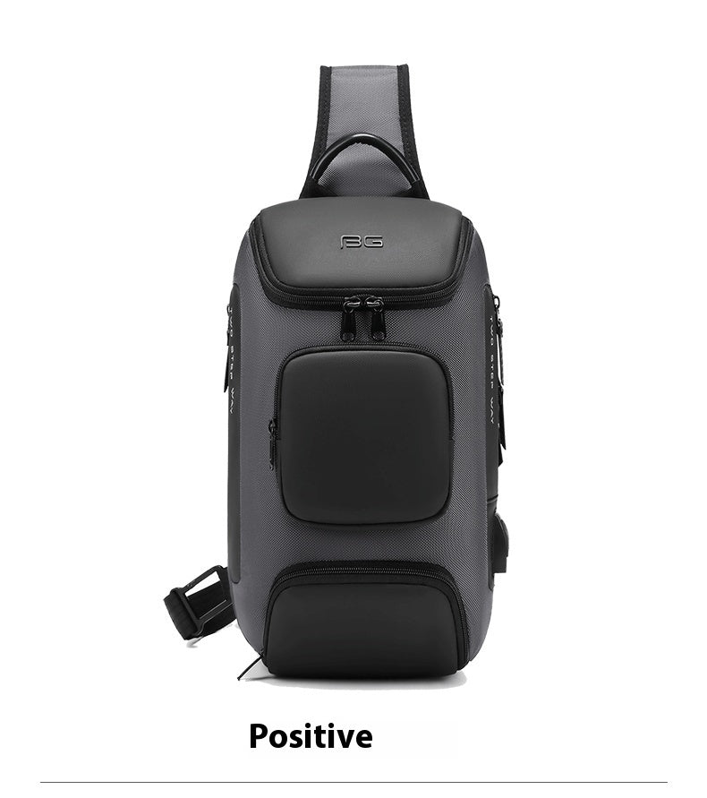 Sac à bandoulière de style mécanique pour hommes Commodité d'affaires JFA UNIjuntos Entreprise