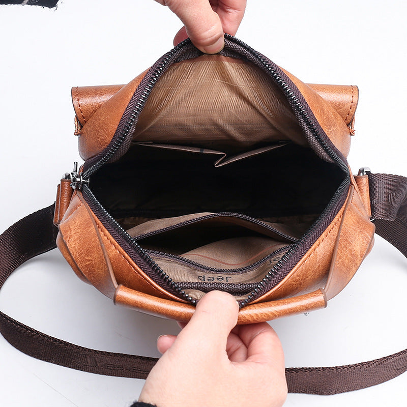 Shoulder Bag Retro Men's Document Messenger Bag
