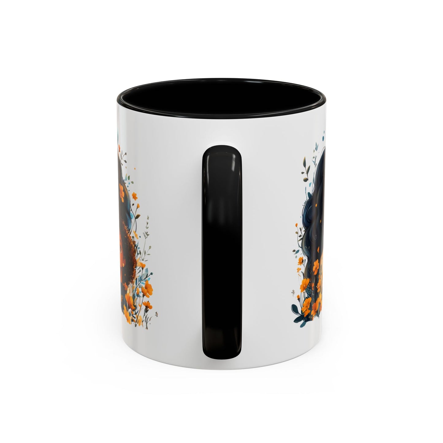 Floral Mom and Daughter Coffee Mug, Mother's Day Gift, Family Bonding, Tea Cup, Inspirational Mug, Cozy Drinkware