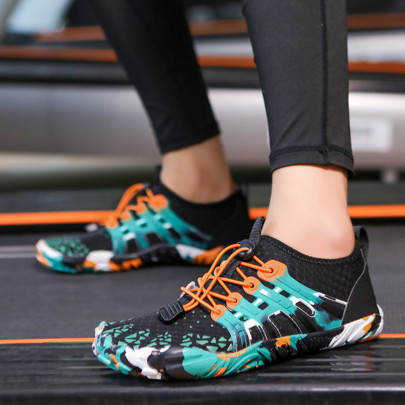 Men's Off-road Running Shoes, Lightweight Exercise Scattered Barefoot Shoes Non-slip Outdoor Walking Pumps Store Hive UNIjuntos