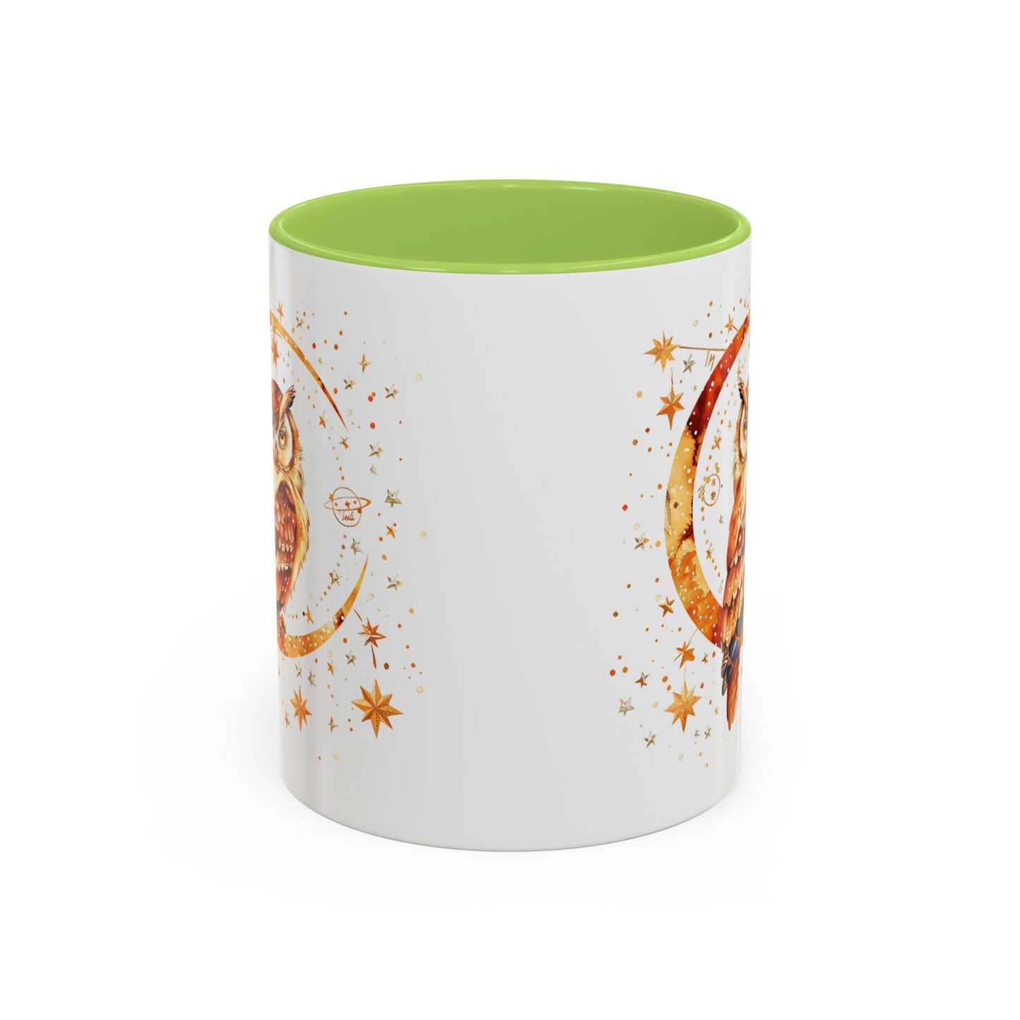 Mystical Owl Coffee Mug - Celestial Decor, Perfect Gift for Owl Lovers, Cozy Vibes, Unique Home Accents, Astrology Tea Cup