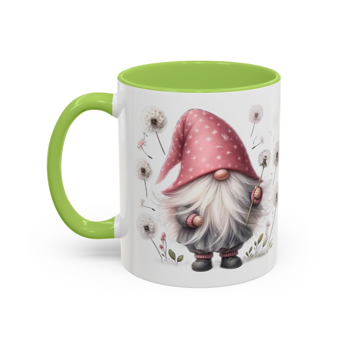 Whimsical Gnome Coffee Mug, Cute Coffee Cup, Garden Home Decor, Perfect Gift for Plant Lovers, Seasonal Celebration Drinkware