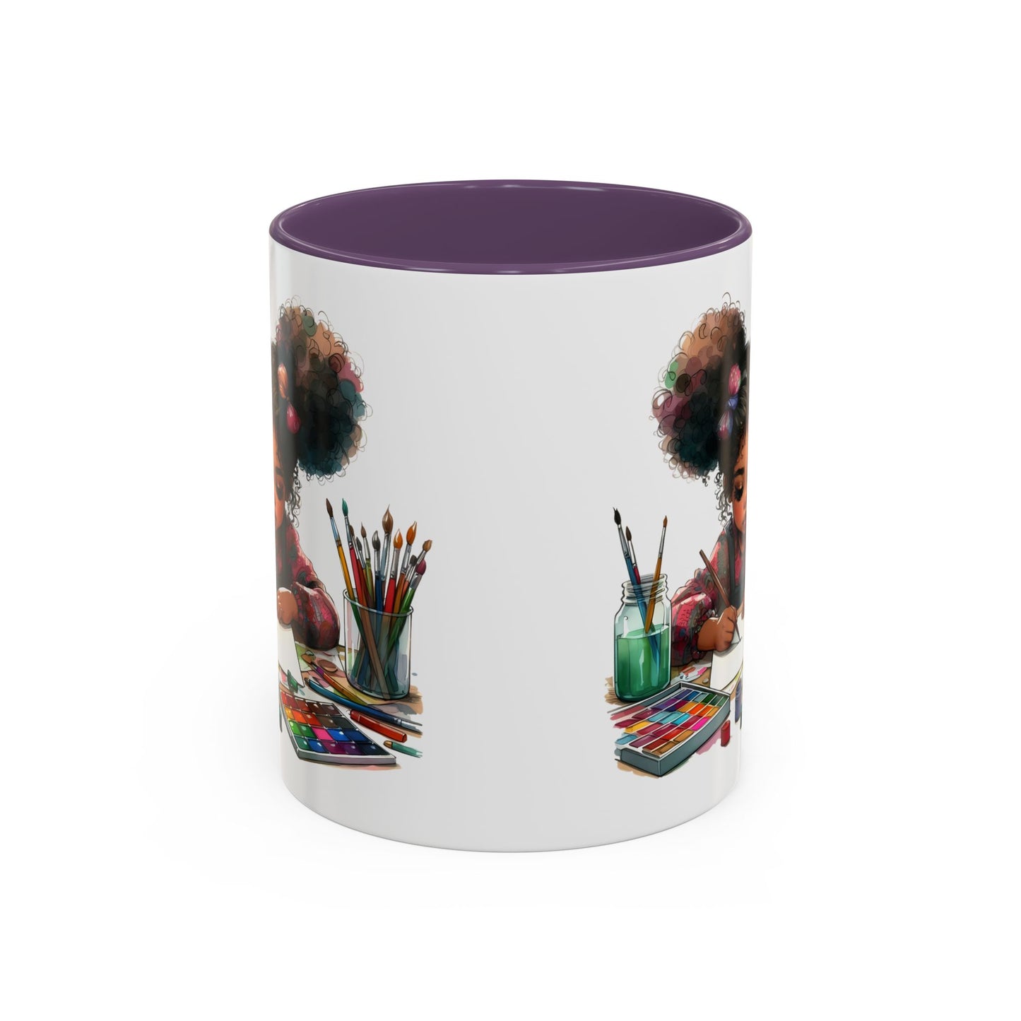 Creative Kids Coffee Mug, Art Mug, Colorful Mug, Cute Kids Mug, Gift for Artists, Unique Drinkware