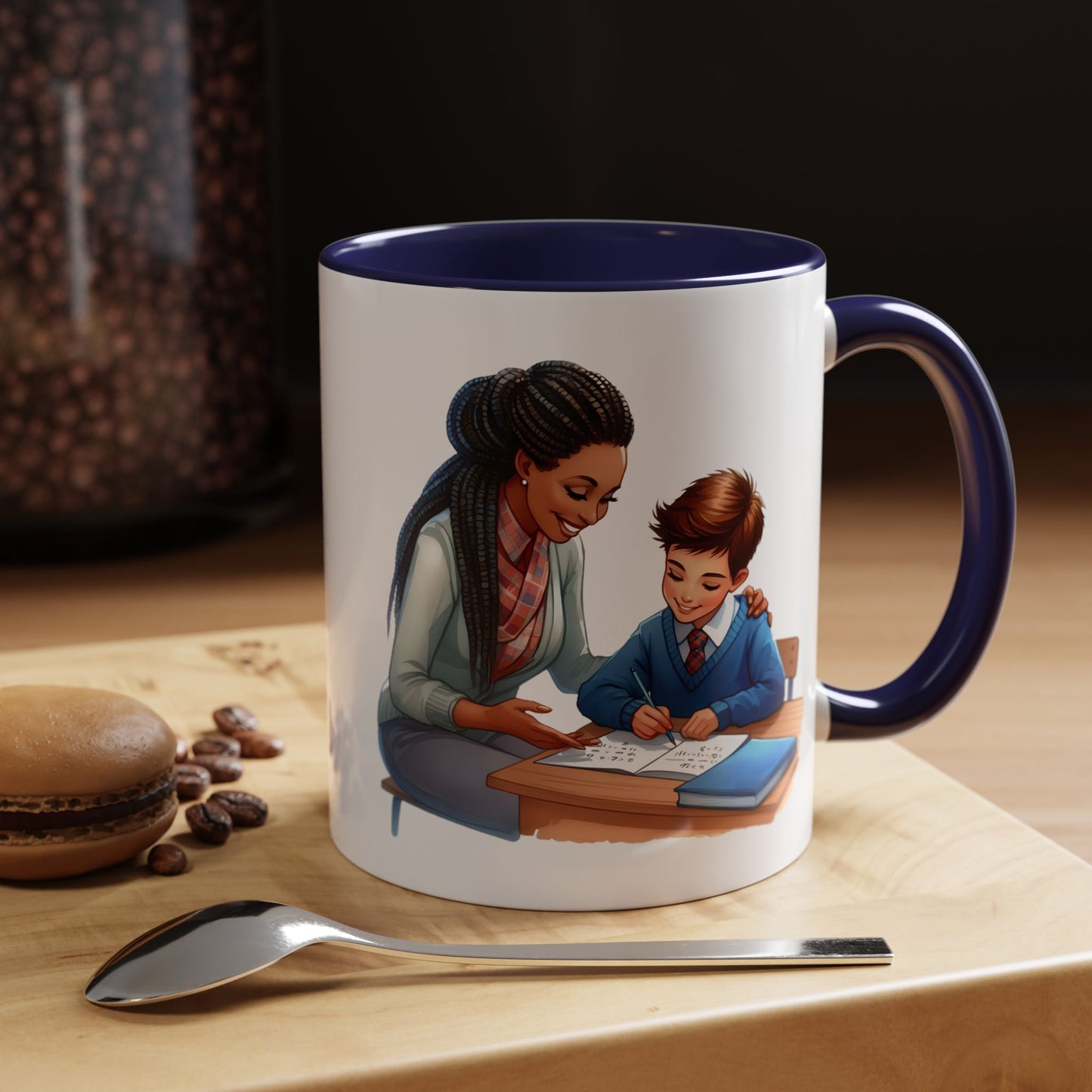 Inspirational Teacher Coffee Mug - Perfect Gift for Educators, Back to School, Teacher Appreciation, Best Friend, Study Buddy, Motivational