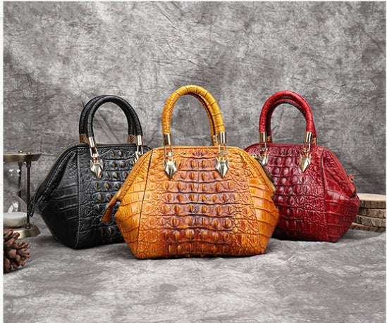 Handmade retro female bag leather crossbody bag