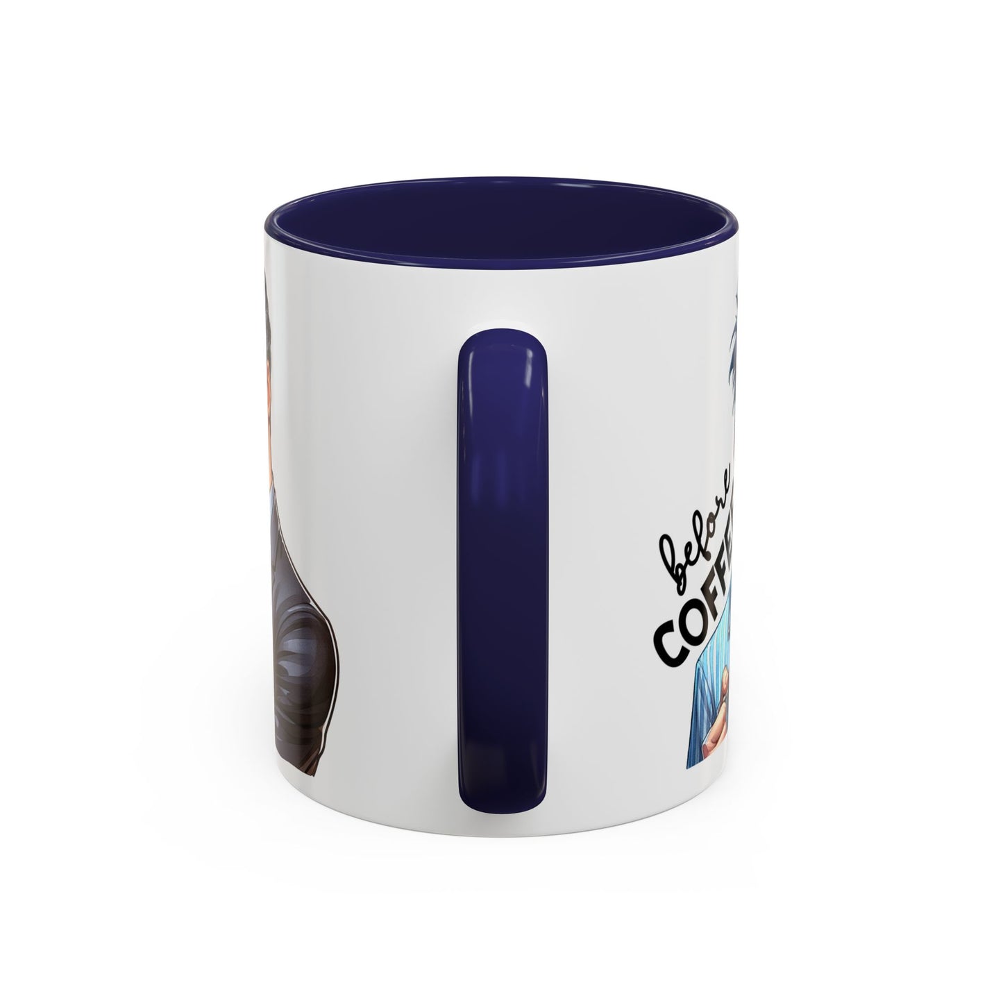 Caffeinated Accent Coffee Mug, Fun Gift for Coffee Lovers, Unique Mug for Home Office, Cool Drinkware for All Occasions!