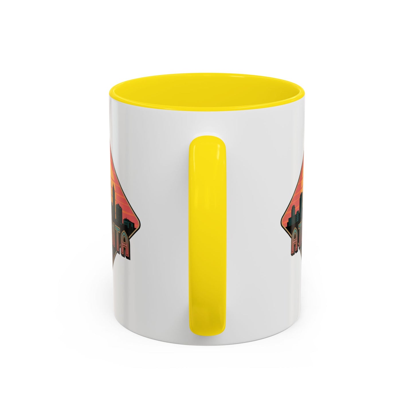 Atlanta Skyline Accent Coffee Mug, Unique Gift for Coffee Lovers, Home Decor, Travel Souvenir, Urban Style Mug