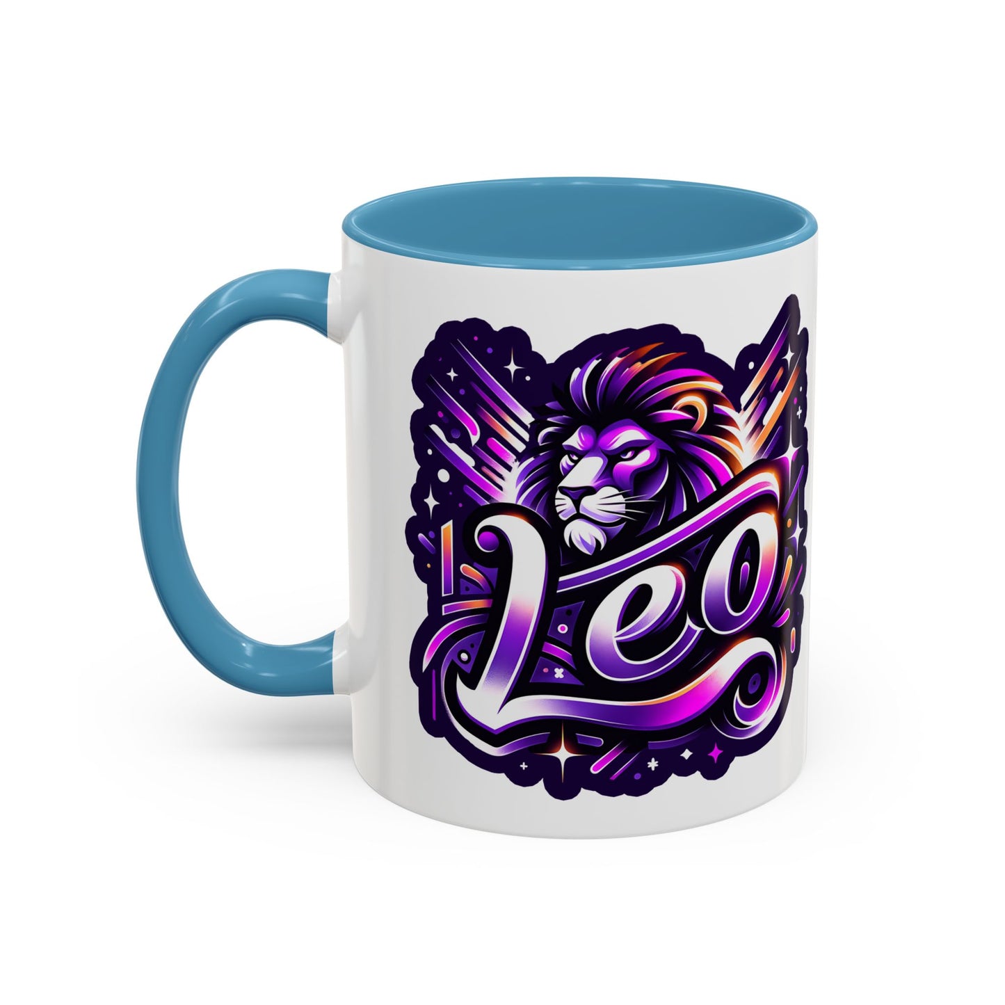 Vibrant Zodiac Leo Coffee Mug, Astrology Gift, Personalized Mug for Leo, Birthday Gift, Unique Home Décor