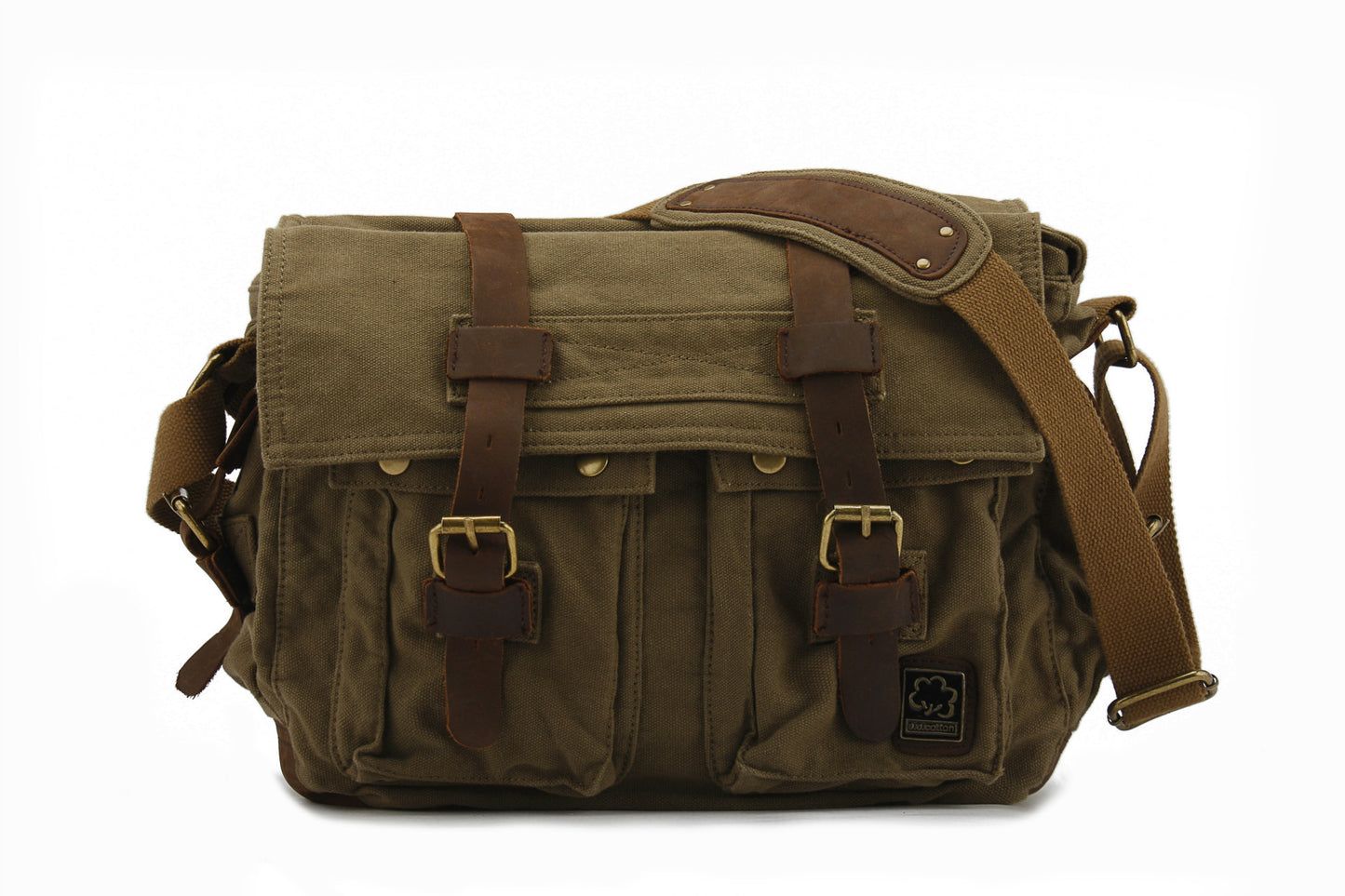 Canvas messenger bag