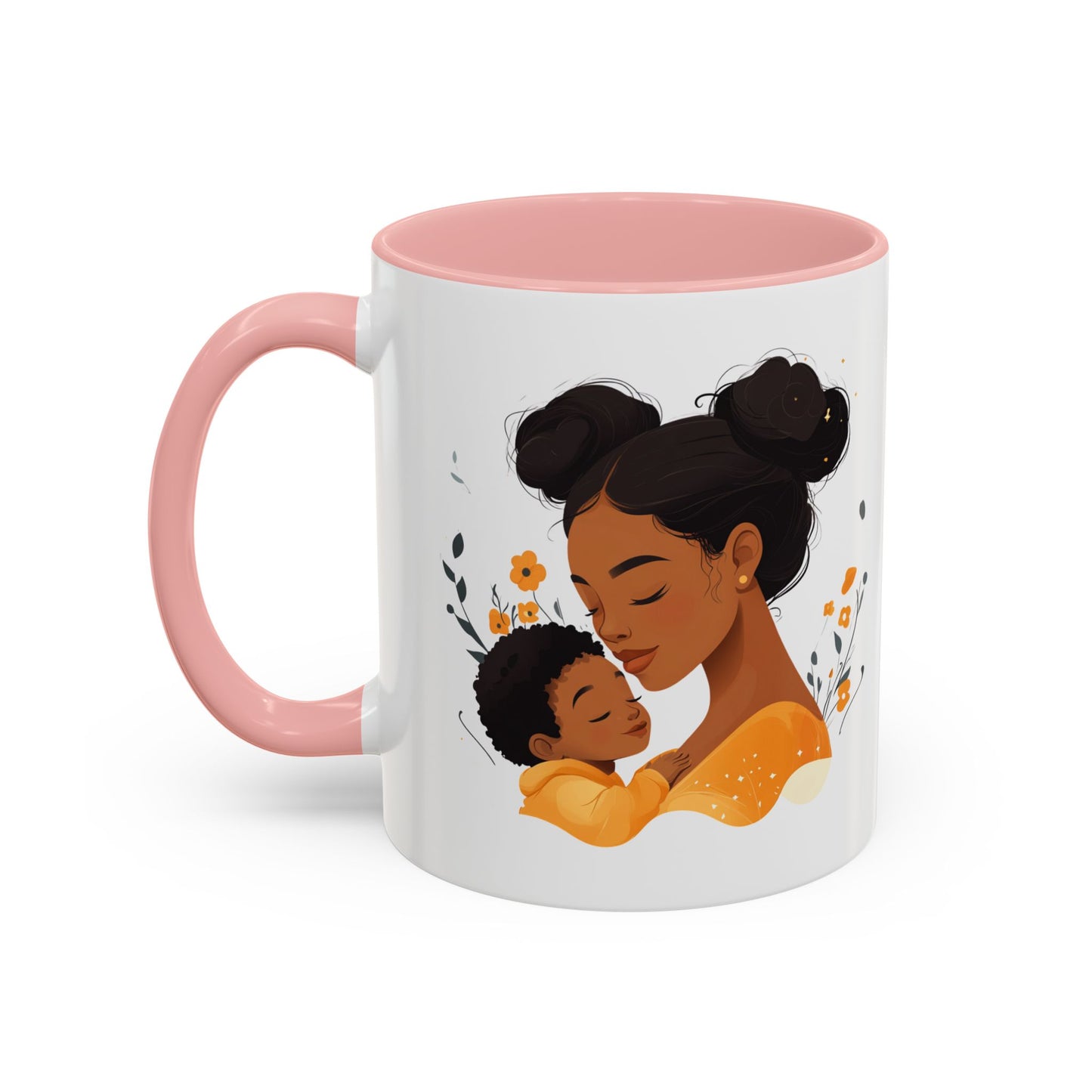 Mommy & Me Coffee Mug, Heartwarming Gift for Mother, Family Bonding, Mother's Day, Cozy Drinkware