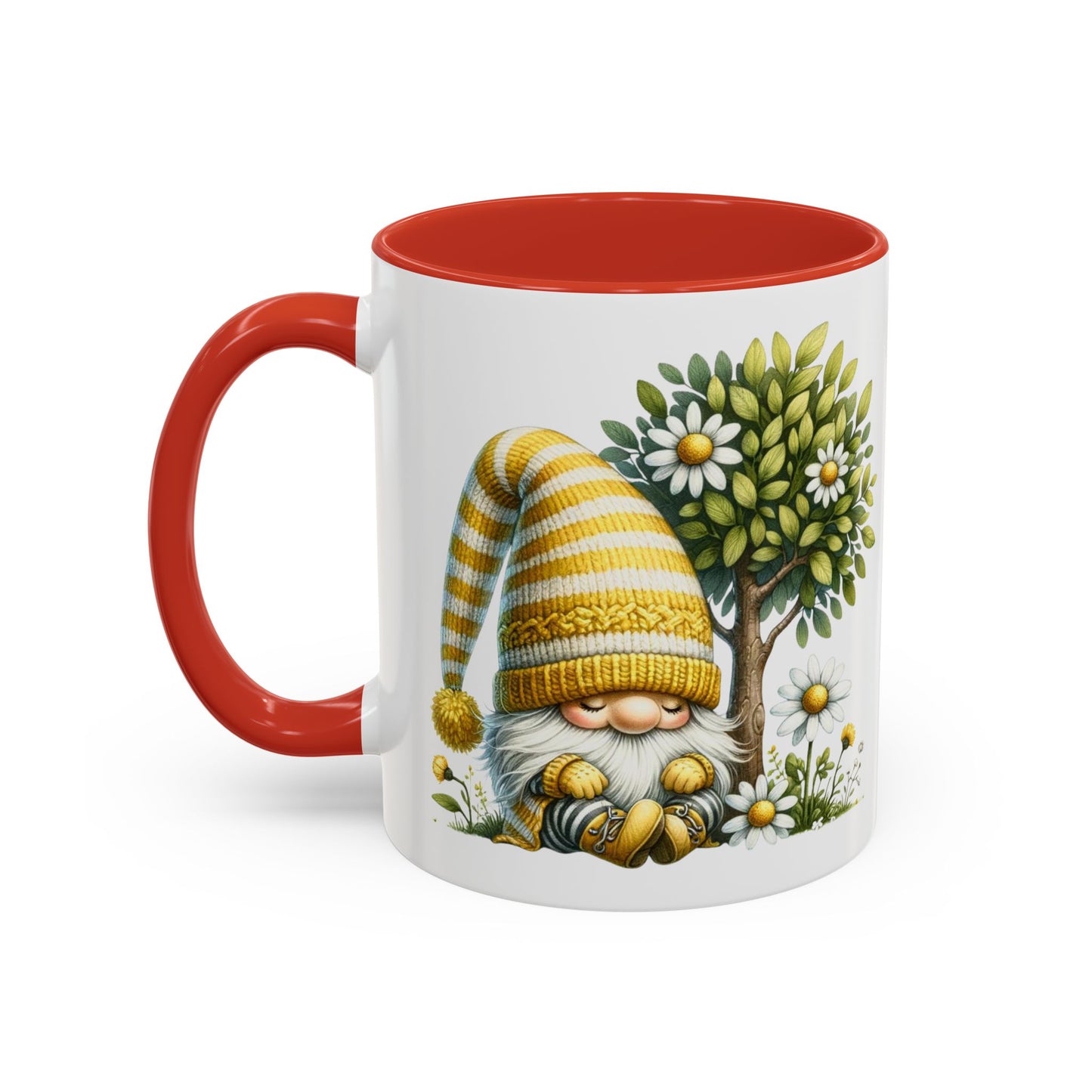 Whimsical Gnome Coffee Mug - Perfect for Garden Lovers, Home Decor, Gift for Friends, Cozy Mornings, Spring Celebrations