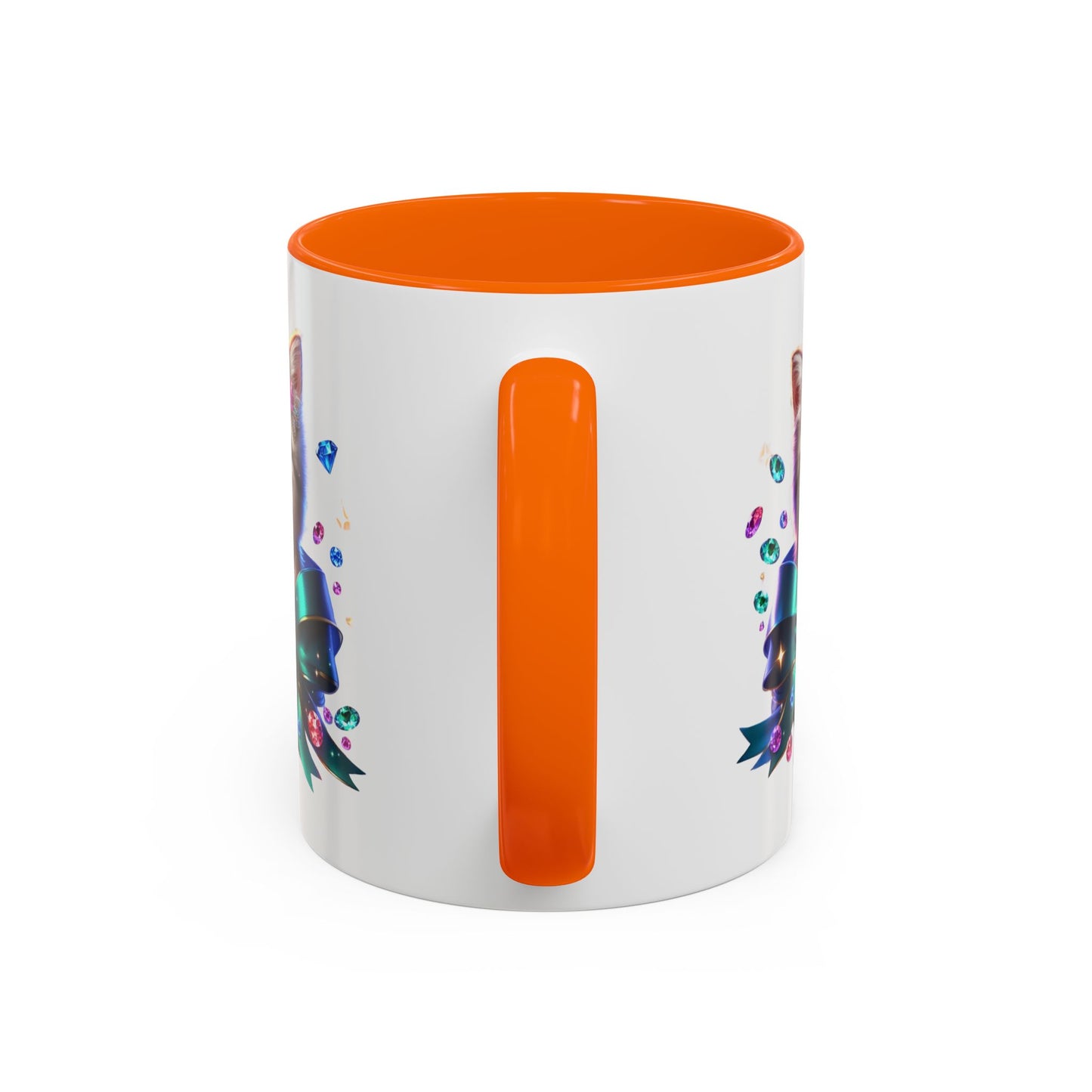 Cute Cat Accent Mug - Perfect Gift for Cat Lovers, Animal Enthusiasts, Birthdays, Housewarmings, Pet Adoption Celebrations