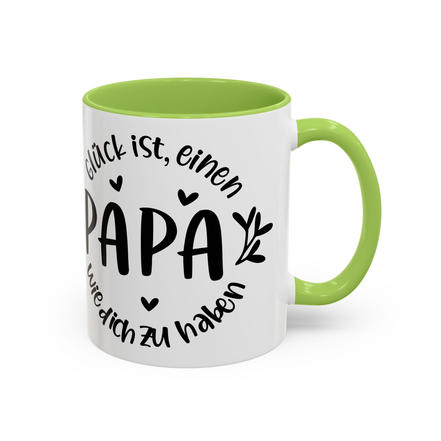 Father's Day Accent Coffee Mug - Perfect Gift for Dad, Funny Coffee Cup, Customizable Mug, Gifts for Papa, Unique Kitchenware