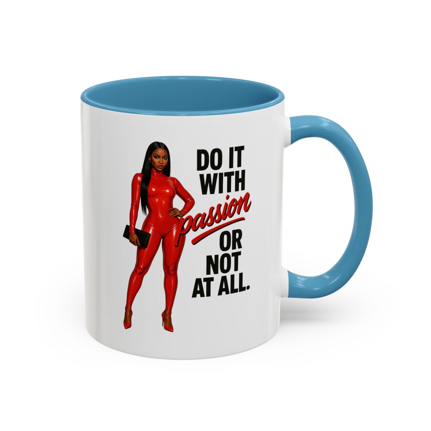 Vibrant Passionate Coffee Mug - Perfect for Tea Lovers, Gift for Friends, Motivational Drinkware, Unique Office Coffee Cup