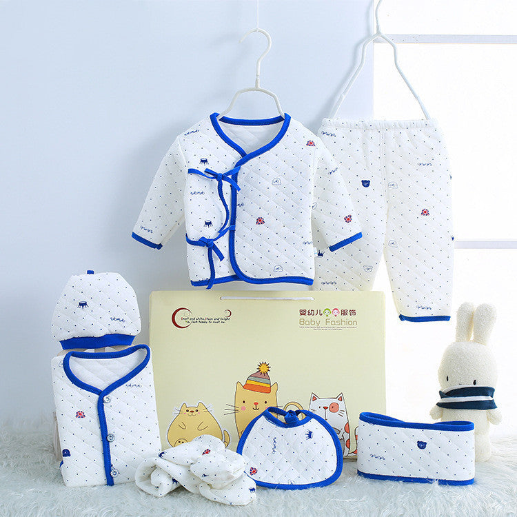 Infant Gift Box Set Warm Seven Piece Set
