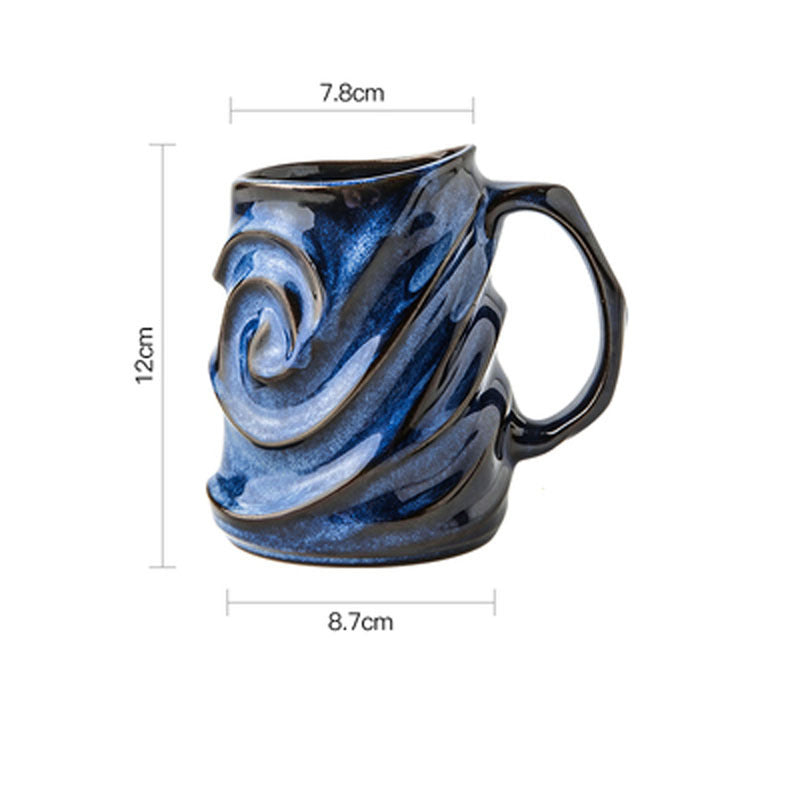 Creative Personality High Value Embossed Mug