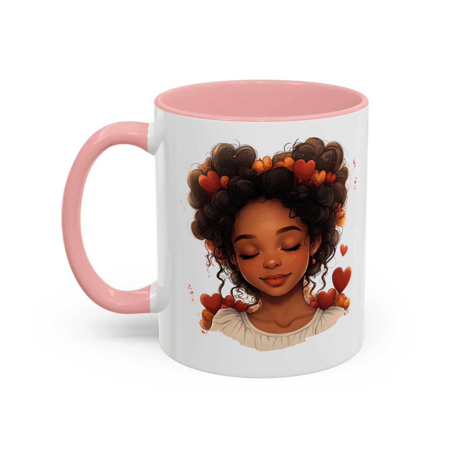 Charming Heart-Themed Coffee Mug for Coffee Lovers, Gift for Friends, Birthday, Valentine's Day, Unique Home Decor, Valentine's Gift