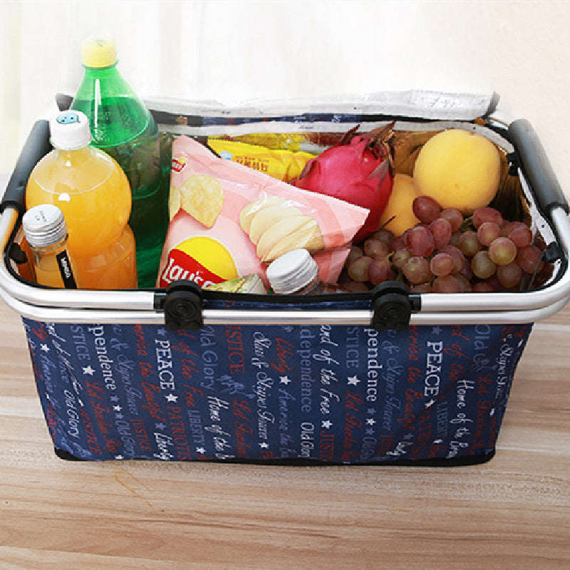 Outdoor Picnic Portable Waterproof And Insulated Lunch Bag