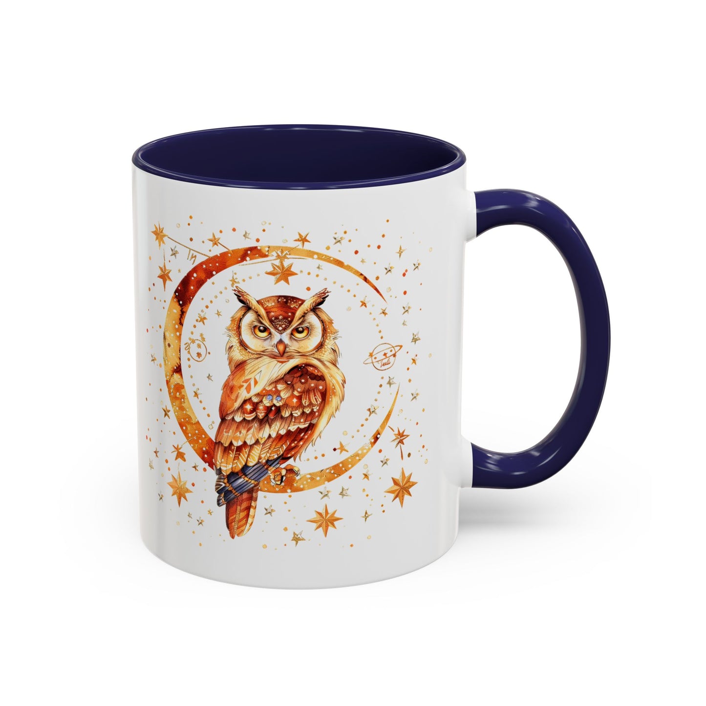 Mystical Owl Coffee Mug - Celestial Decor, Perfect Gift for Owl Lovers, Cozy Vibes, Unique Home Accents, Astrology Tea Cup