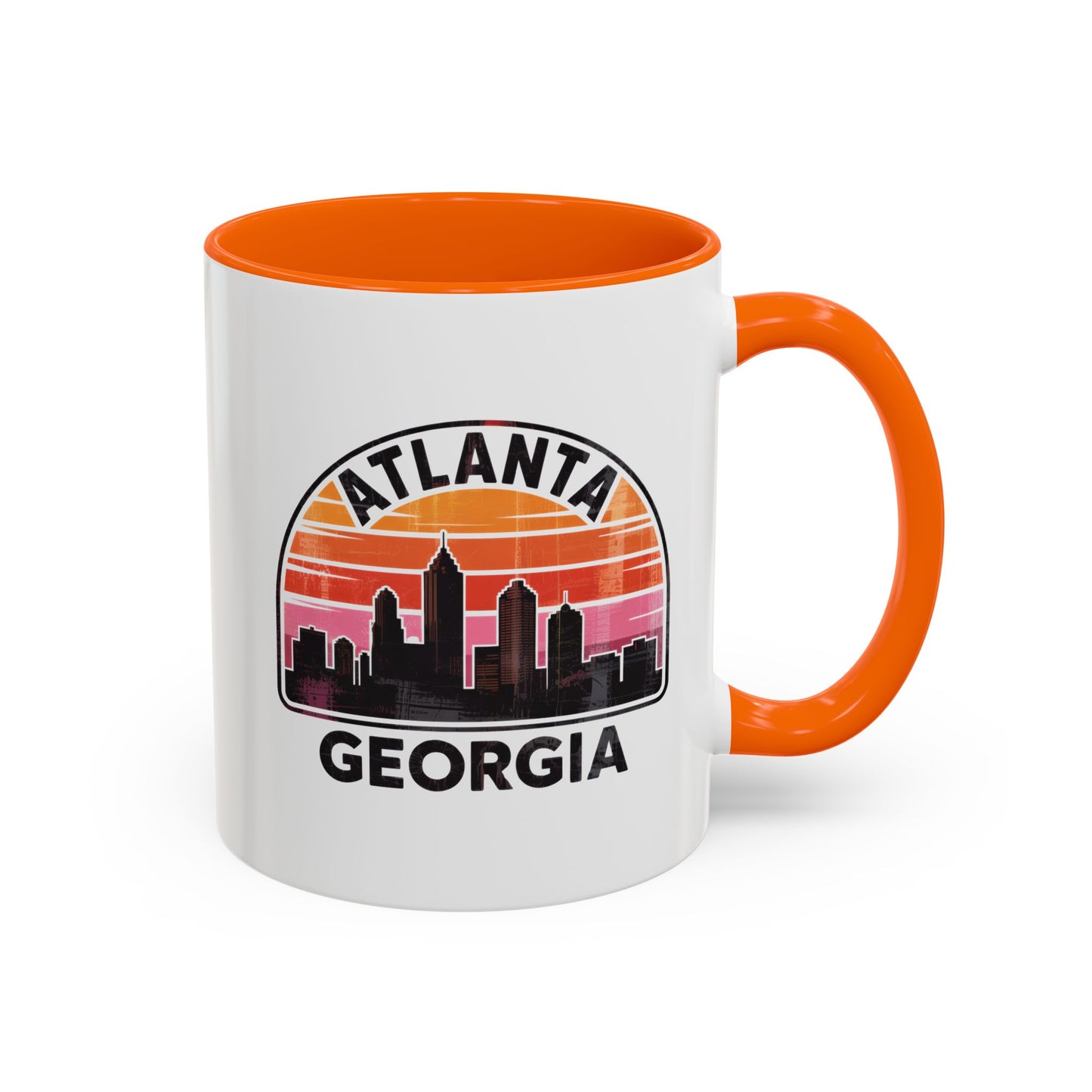 Vibrant Atlanta Coffee Mug - Perfect for Home or Office, Gift for Coffee Lovers, Souvenir for Travelers, Georgia Pride